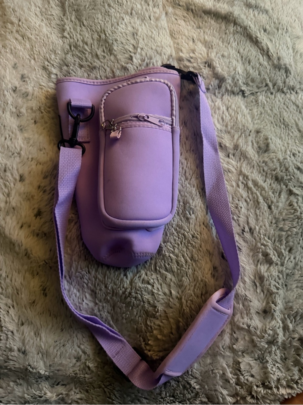 Lilac Crossbody cup and Phone & Accessory Bag - Unbranded